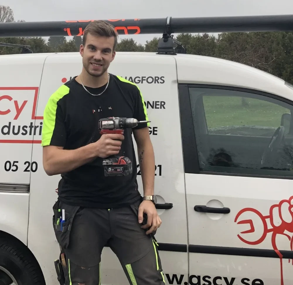 AsCy Rör & Industri AB — team och verksamhet